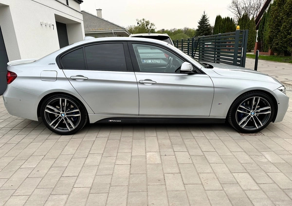 BMW Seria 3 cena 74000 przebieg: 167000, rok produkcji 2017 z Szczecin małe 781